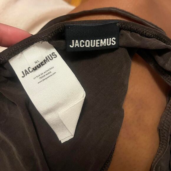 Jacquemus Brown Le Raphia 'Le Bandeau Espelho' Camisole - Picture 3 of 4